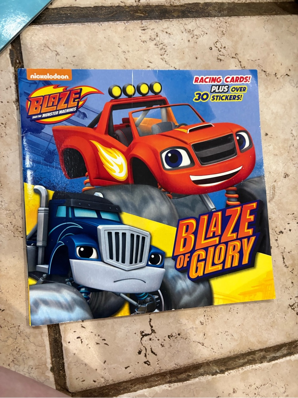 Nickelodeon Blaze of Glory Activity Book - Red & Blue